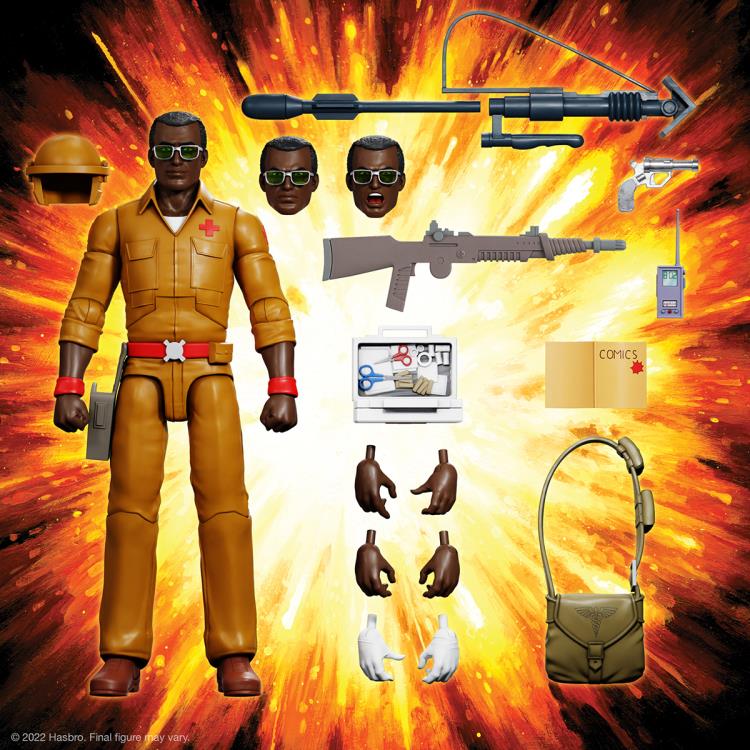 G.I. Joe ULTIMATES! Doc Action Figure - 6-Inch Collectible Military Toy with Accessories for Display & Play | Perfect for Collectors, Gifts, and Role-Playing Scenes