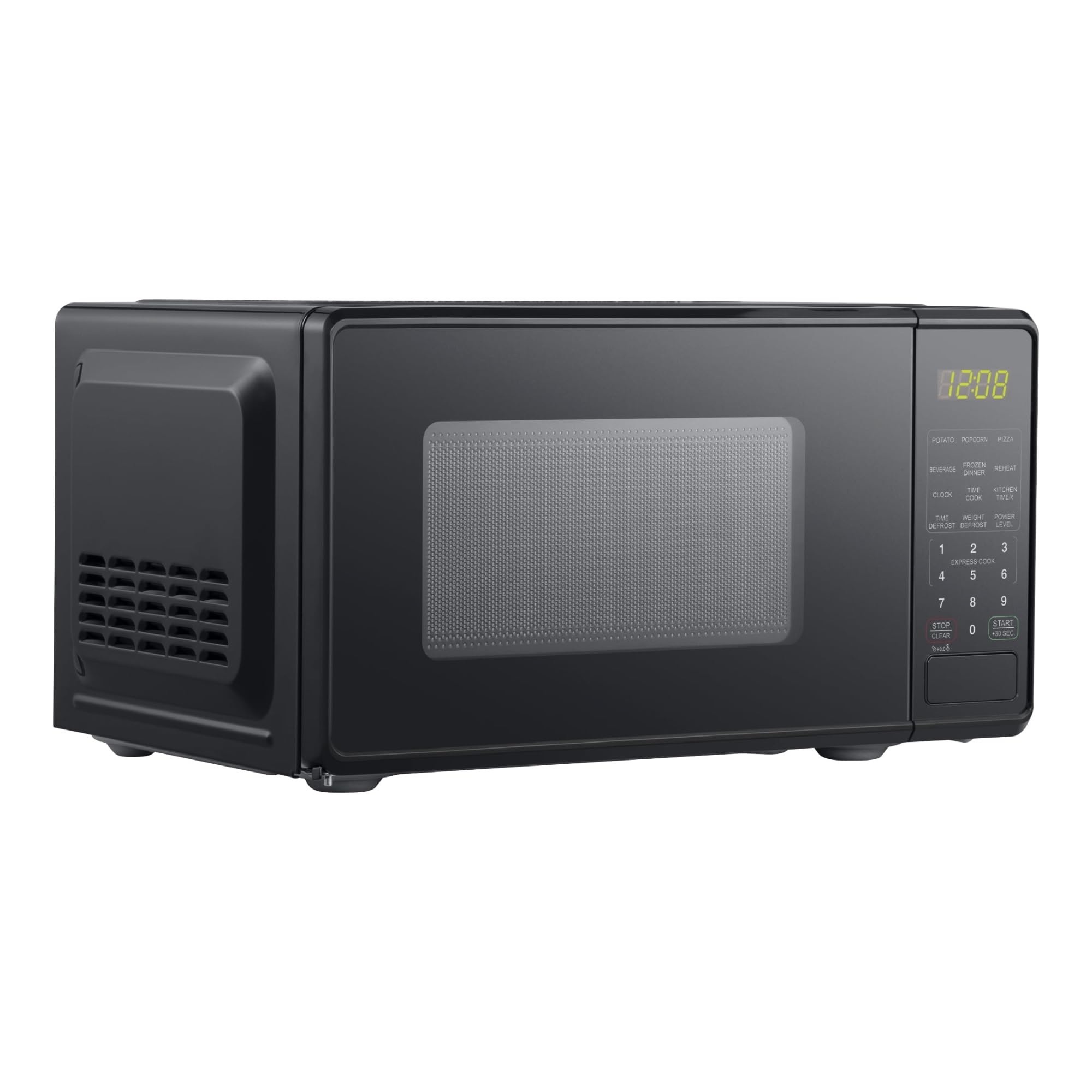 0.7 cu. ft. 700W Countertop Microwave Oven - Fast Cooking, Compact & Energy Efficient - Black | Perfect for Dorms, Offices & Small Kitchens
