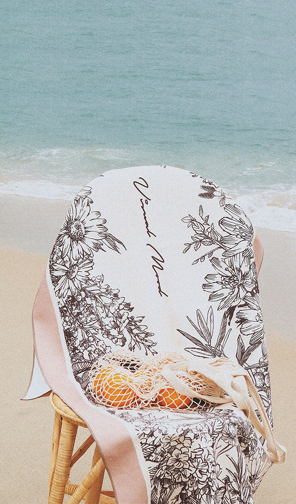 JOANNA Sand Free Beach Towel - Quick Dry, Super Absorbent, Lightweight & Portable - Perfect for Pool, Vacation, Travel, and Outdoor Activities
