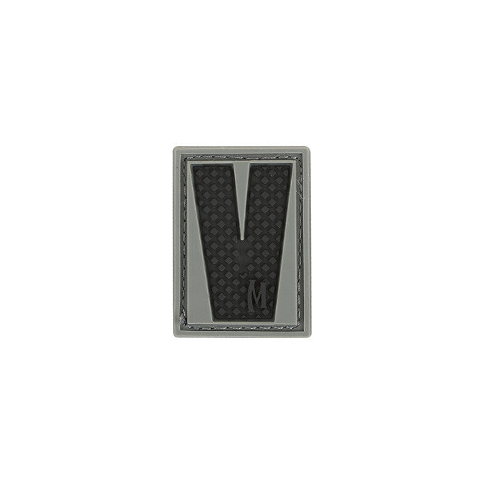 Custom Iron-On Letter V Morale Patch - Embroidered Military Style for Jackets, Hats & Backpacks - Perfect for Military, Police, Firefighters & Outdoor Enthusiasts