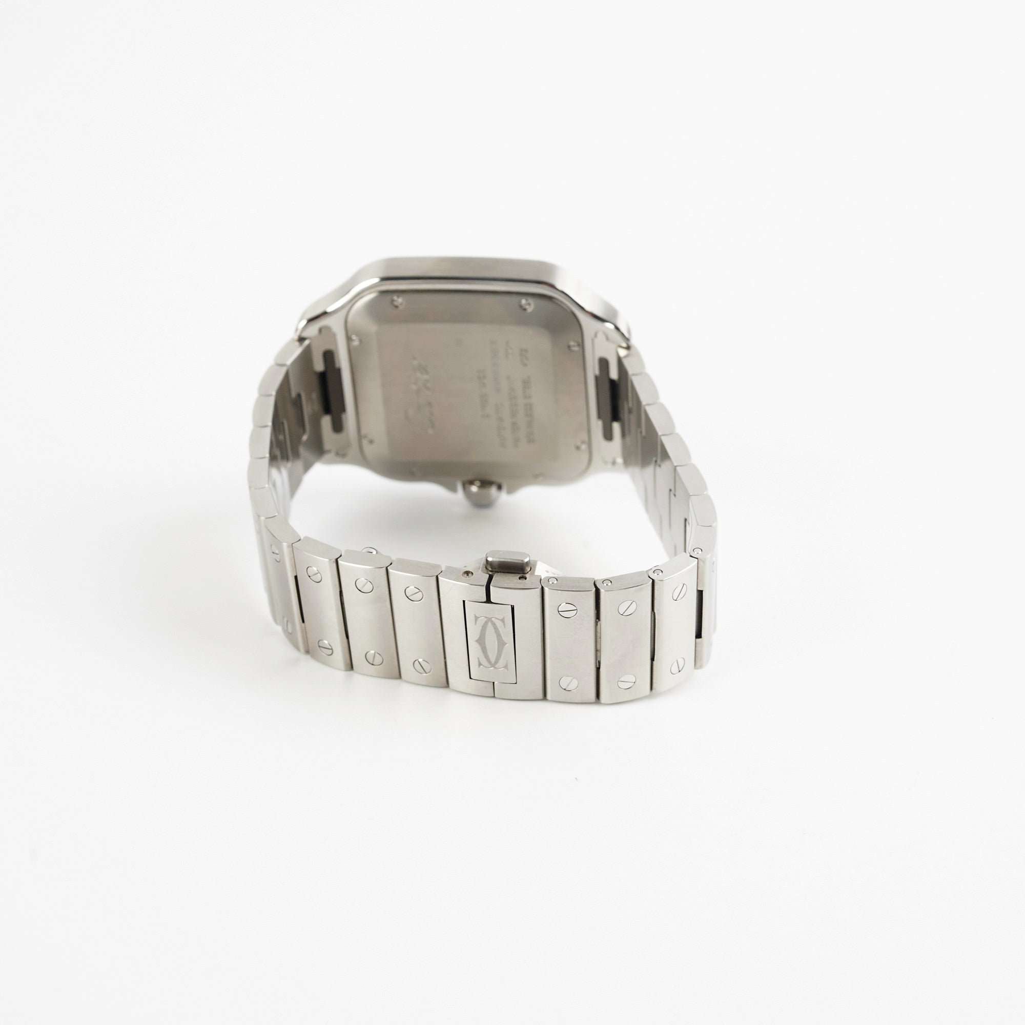 Cartier Santos de Cartier Large Men's Watch - Luxury Stainless Steel Timepiece for Business & Formal Occasions