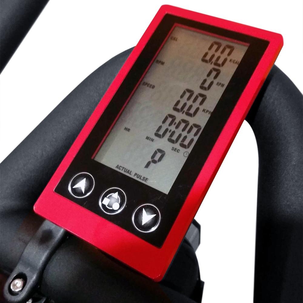 Vortex V1000 Indoor Cycling Bike - Premium Home Exercise Bike with LCD Monitor & Adjustable Resistance - Perfect for Cardio Workouts, Weight Loss & Home Gym Fitness Training