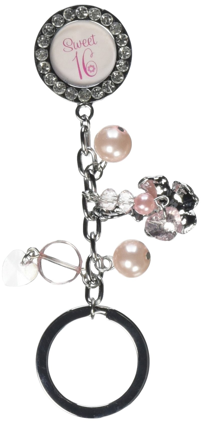Lillian Rose Sweet 16 Keychain - 4.25 Inch Personalized Birthday Gift for Teens, Girls, Best Friends | Perfect for Sweet 16 Party Favors, Graduation Gifts & Keepsakes