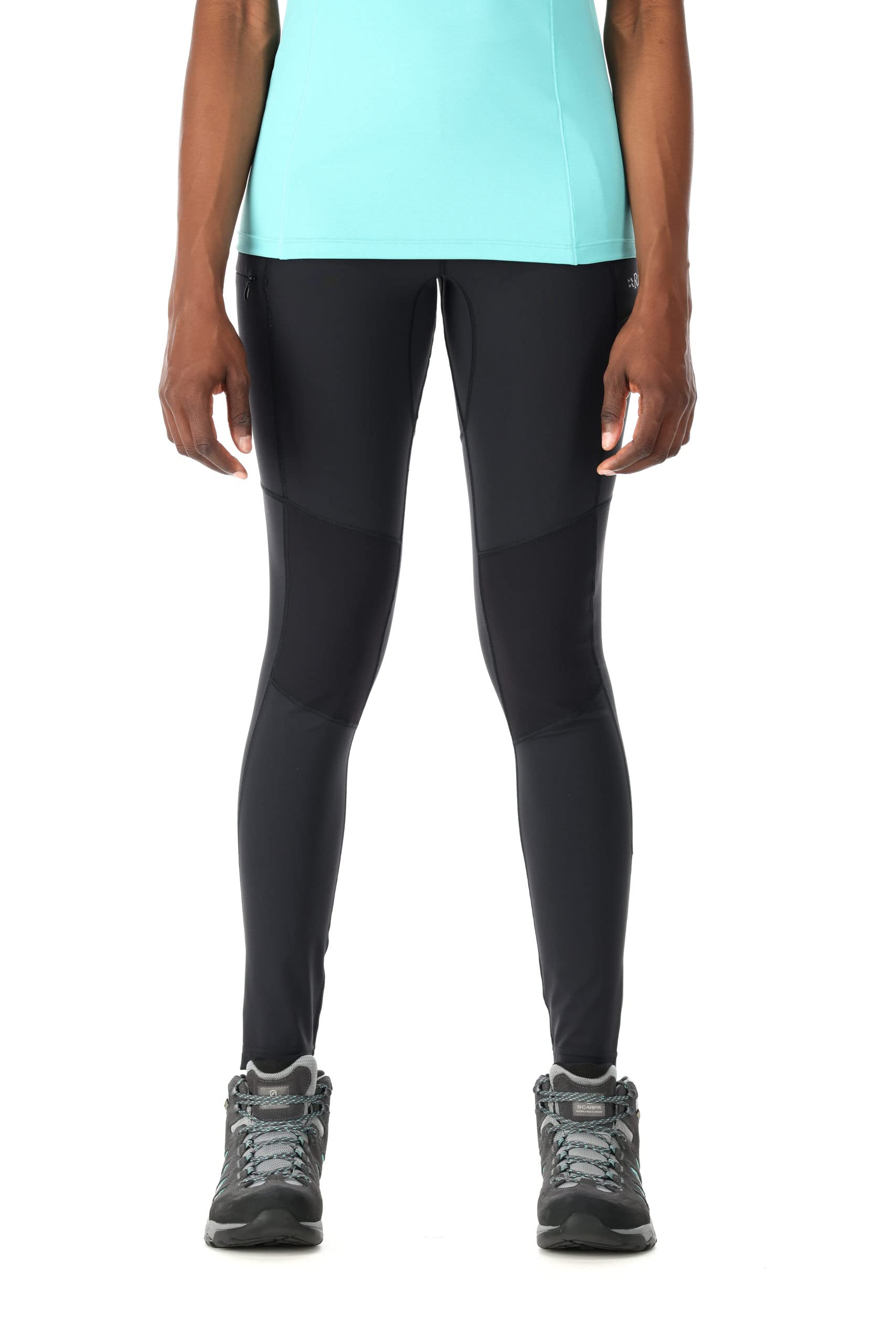 RAB Women's Horizon Tights - Moisture-Wicking, Durable Yoga Pants for Hiking, Trail Running, Climbing & Outdoor Workouts | Perfect for Gym, Travel & Everyday Wear