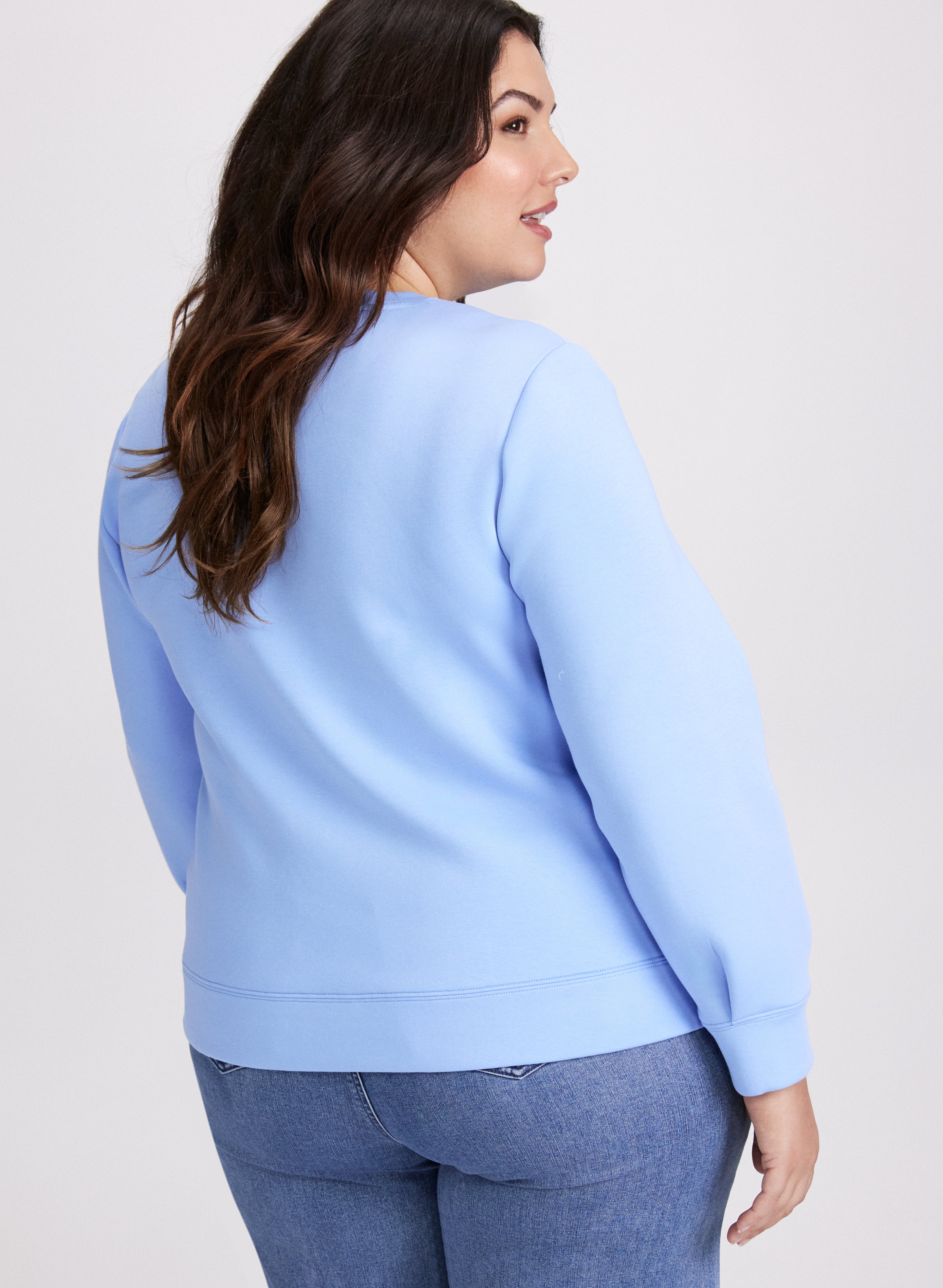 Stylish 'Ciao' Long Sleeve Women's Tops - Comfortable Casual & Office Wear for Fall & Winter