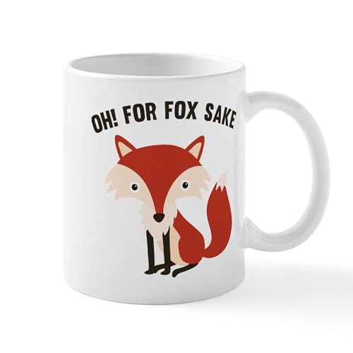 White - Oh! For Fox Sake Mug