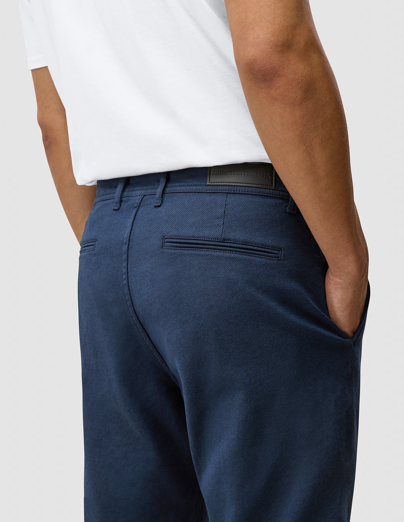 Classic Men's Shorts in Marine Blue - Comfortable Casual Wear for Summer, Beach, and Outdoor Activities