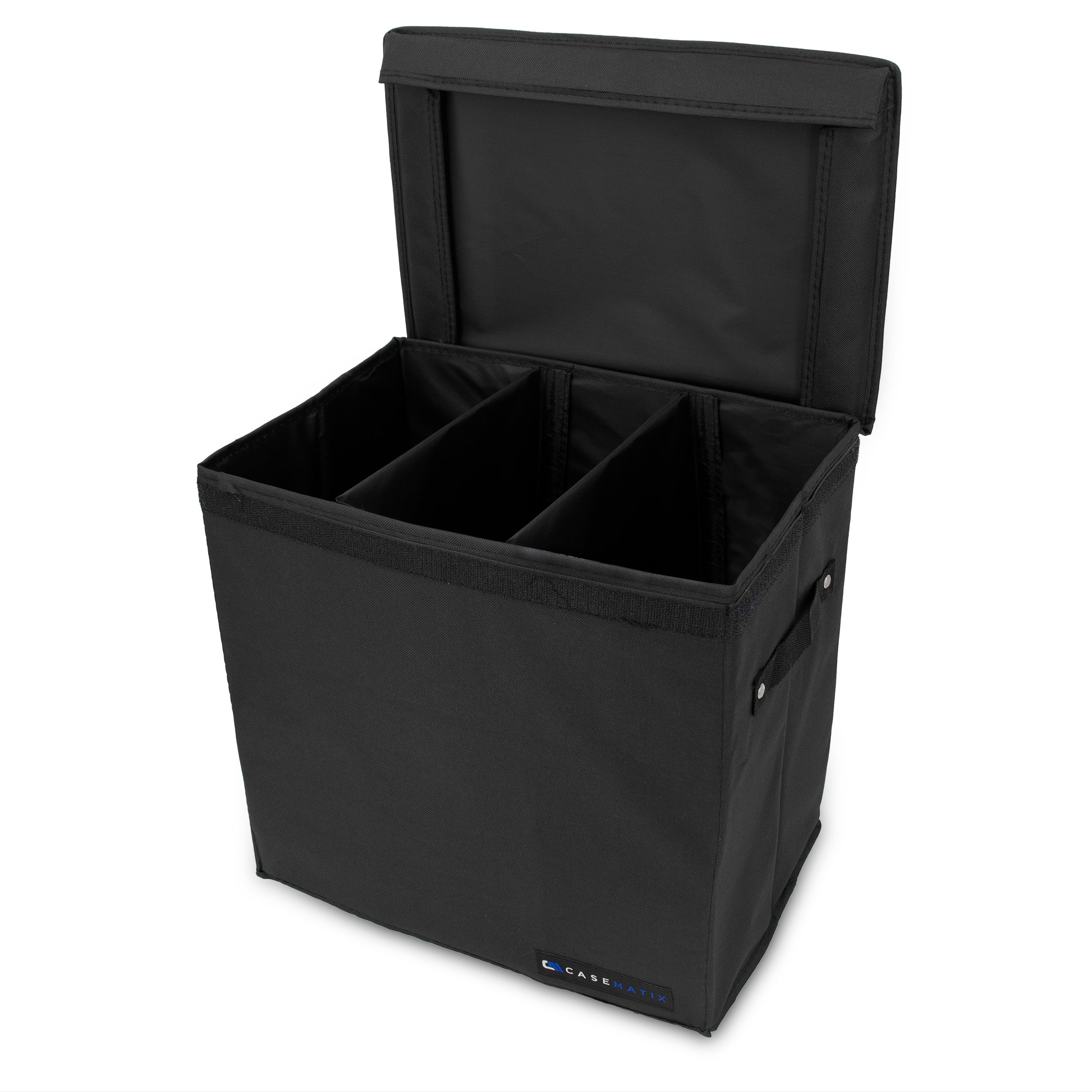CASEMATIX Graded Magazine Storage Case - Holds 25 CGC Graded Comics & Magazines with Removable Dividers (Fits up to 14.5