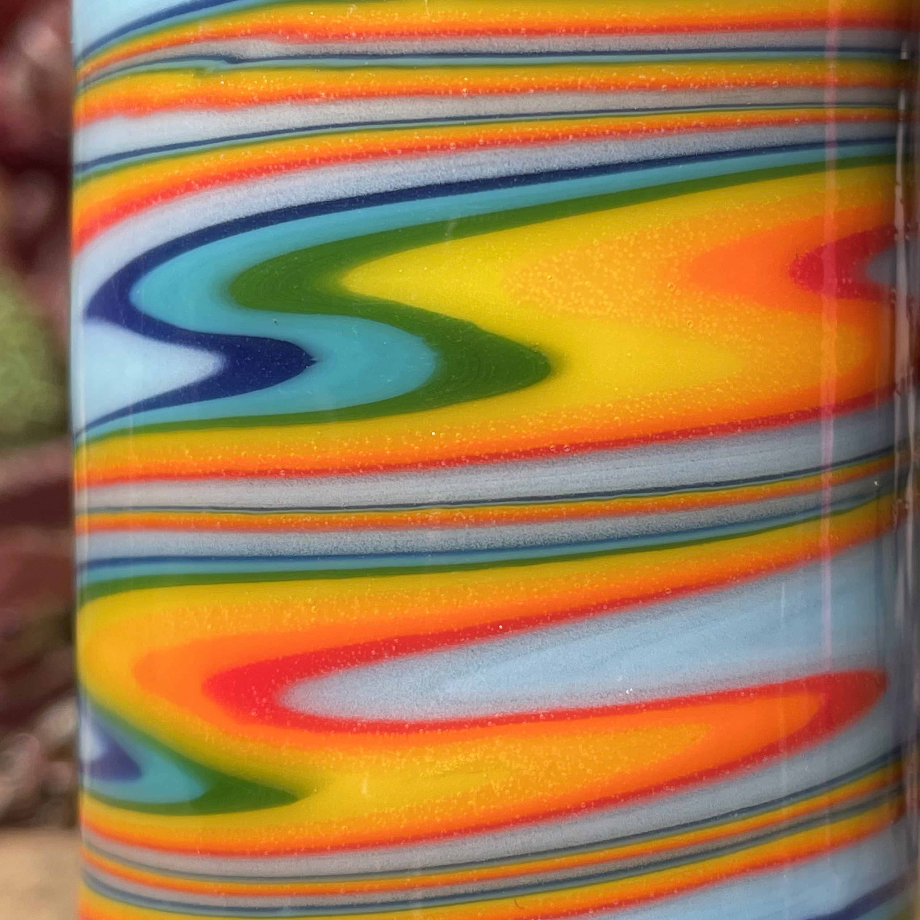 Rainbow Wig Wag Shot Glass - Colorful Party Drinking Cups for Celebrations, Bachelorette Parties & Bar Nights - Fun Novelty Glassware for Cocktails & Shots
