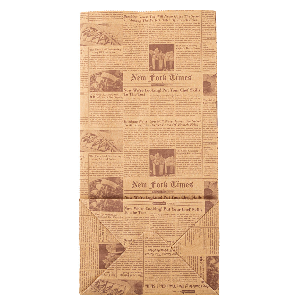 Eco-Friendly Kraft Paper Bags 8 lb - 6 x 4 x 11.75 Inches - 100 Count Box - Perfect for Retail Packaging, Grocery Shopping & Gift Wrapping