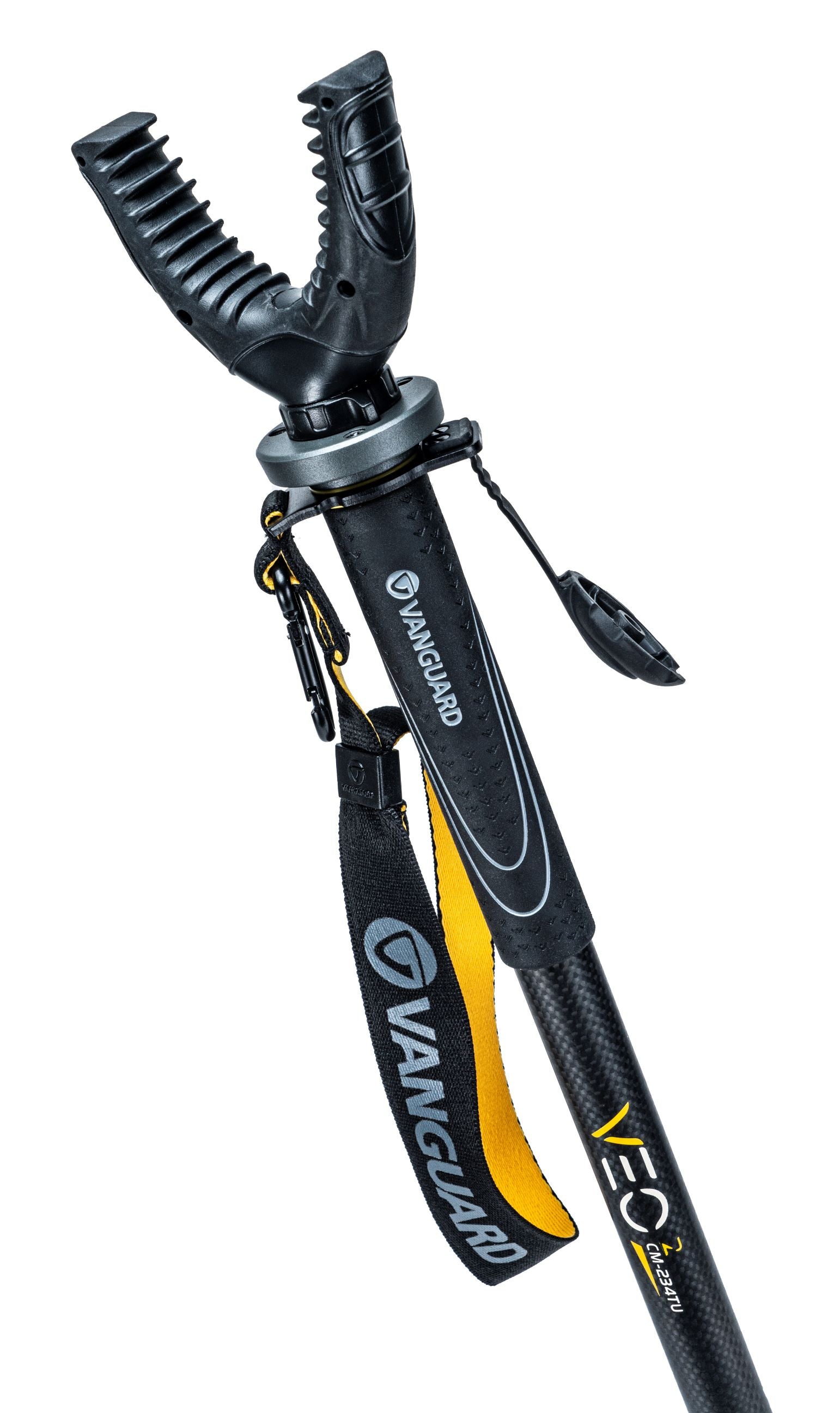 VEO 2 CM 234TU Carbon Fiber Shooting Stick with U Yoke - Lightweight & Durable Hunting Shooting Rest for Outdoor Hunting, Target Practice, and Wildlife Photography