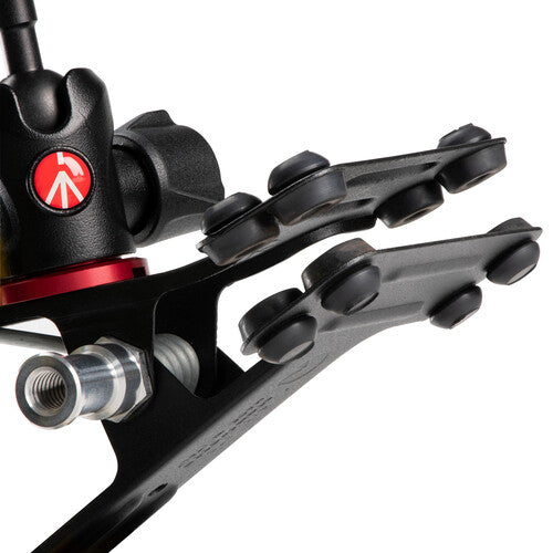 Manfrotto 175F-2 Universal Cold Shoe Mount Adapter Clamp - Secure Camera, Microphone & Accessories - Perfect for DSLR, Mirrorless & Video Gear