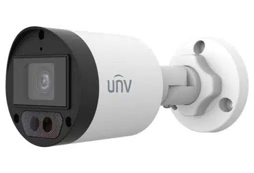 Uniview UAC B128 ADF28MS 2.8mm 8MP LightHunter Fixed IR Bullet Analog Security Camera - Outdoor Surveillance for Home, Business & Parking Lot Monitoring