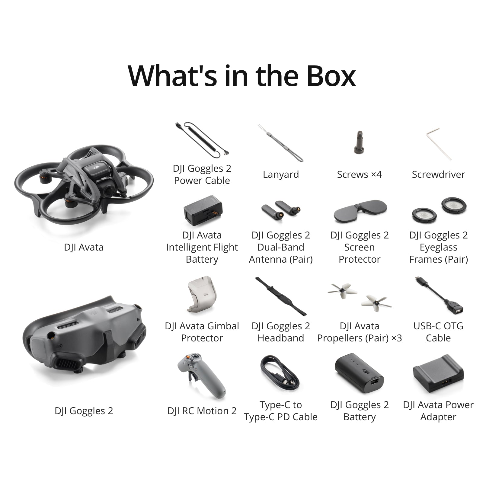 DJI Avata Pro View Combo with DJI RC Motion 2 Controller - FPV Drone for Aerial Photography, Cinematic Shots & Immersive Flying Experience - Perfect for Content Creators, Vloggers & Drone Enthusiasts