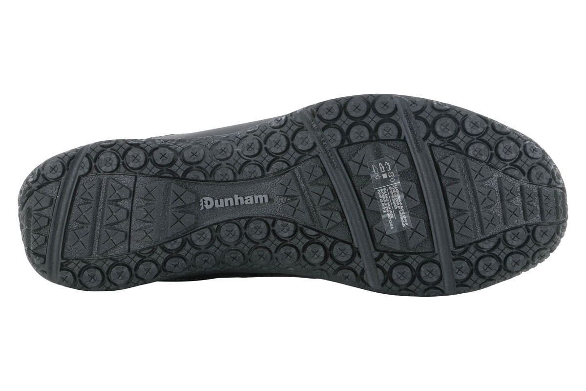 Dunham Cloud Plus Slip On Black Shoes for Men - Comfortable Slip-On Loafers for Casual Wear & Walking - Perfect for Work, Travel & Everyday Use