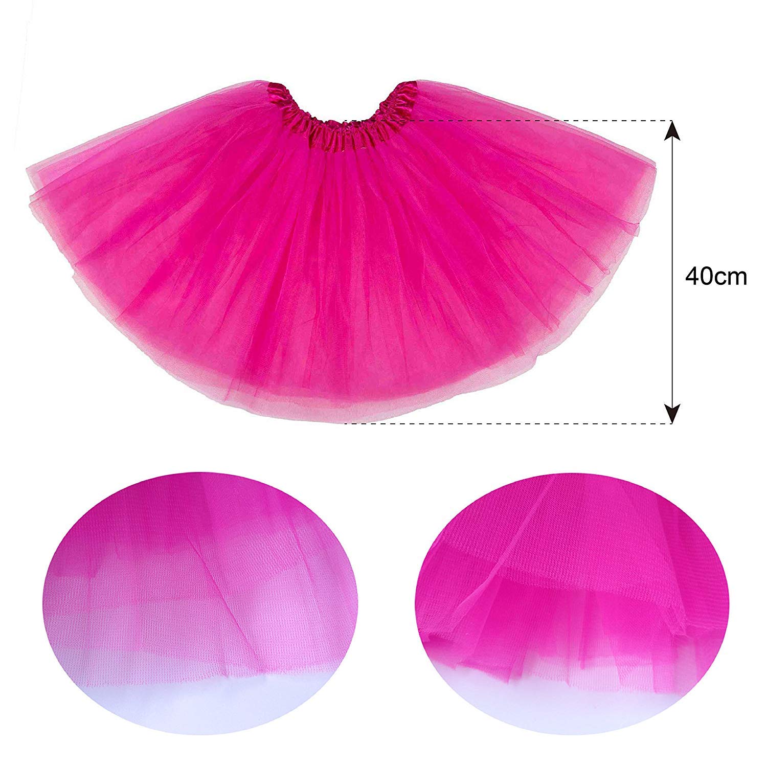 80s Retro Neon Costume Set for Women - Tutu Skirt, Leg Warmers, Gloves, Necklace, Headband, Earrings & Glasses | 80s Party, Halloween, Cosplay, Themed Events