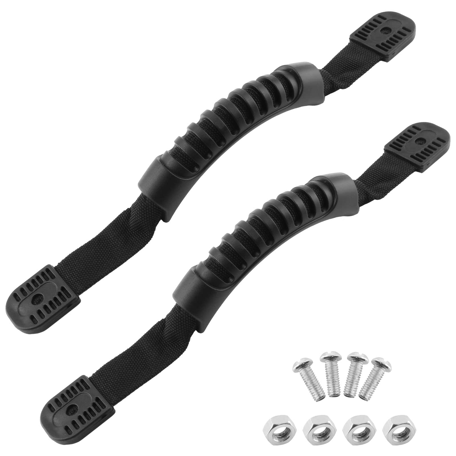 Kayak Carry Handles - Side Mount Replacement Handles with Plastic Buckle for Kayak Paddles, Tandem Kayaks, Canoes & Lifetime Kayaks - Perfect for Easy Transport & Storage