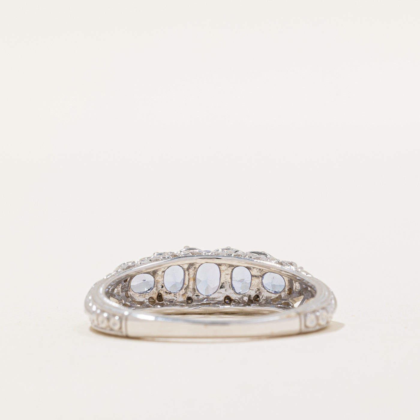 Exquisite 1.00ctw Tanzanite Cocktail Ring - Size 9.75 | Elegant Statement Jewelry for Evening Parties & Special Occasions