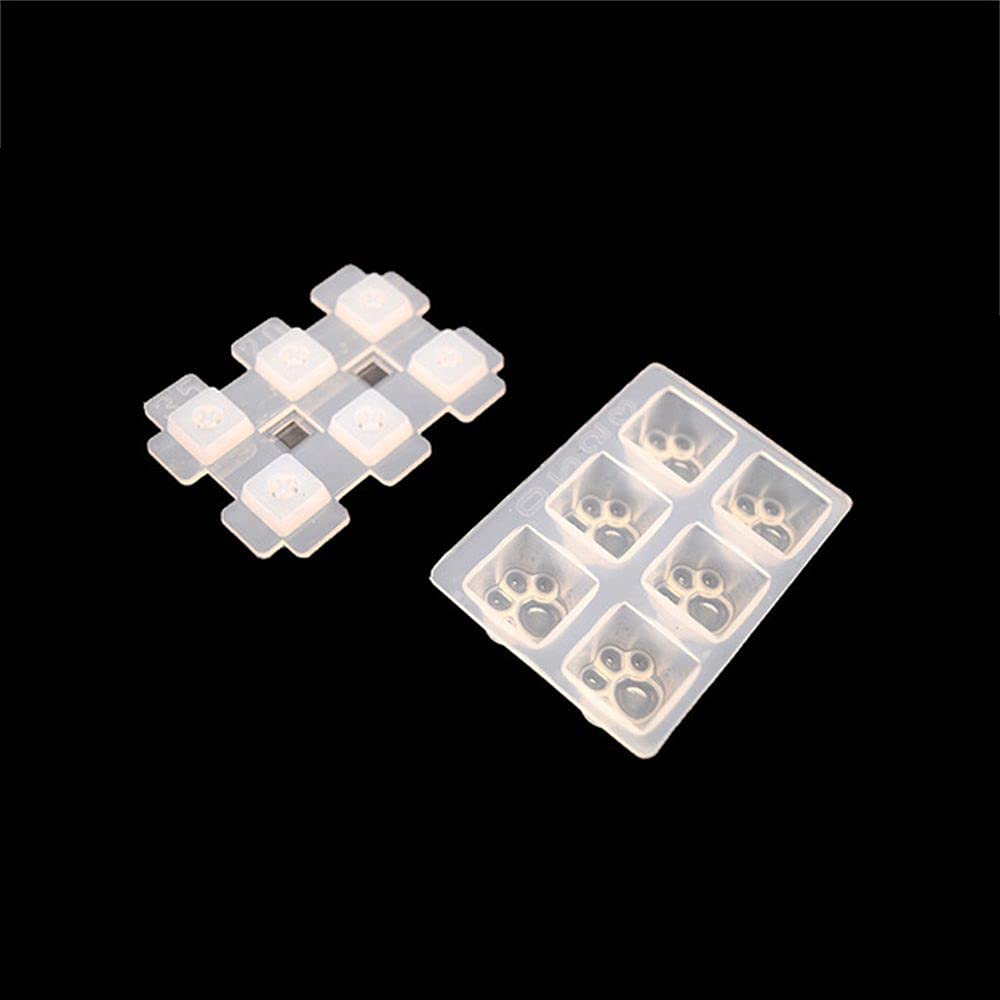 DIY Silicone Keycap Molds Kit for Mechanical Gaming Keyboard - Epoxy Resin Key Caps Mold for Handmade Art Crafts (MD3520) - Perfect for Custom Keyboard Builders & Resin Art Projects
