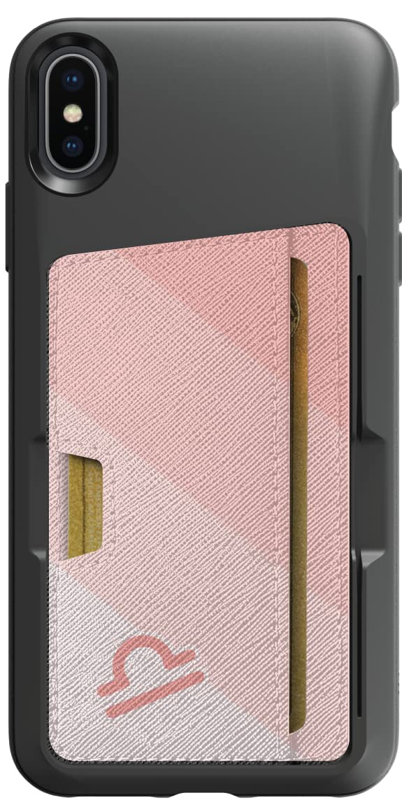 Smartish Libra iPhone Xs Max Wallet Case - Slim Protective Kickstand Credit Card Holder | Wallet Slayer Vol 2 | Perfect for Everyday Use, Travel & Hands-Free Viewing (Fits iPhone Xs Max)