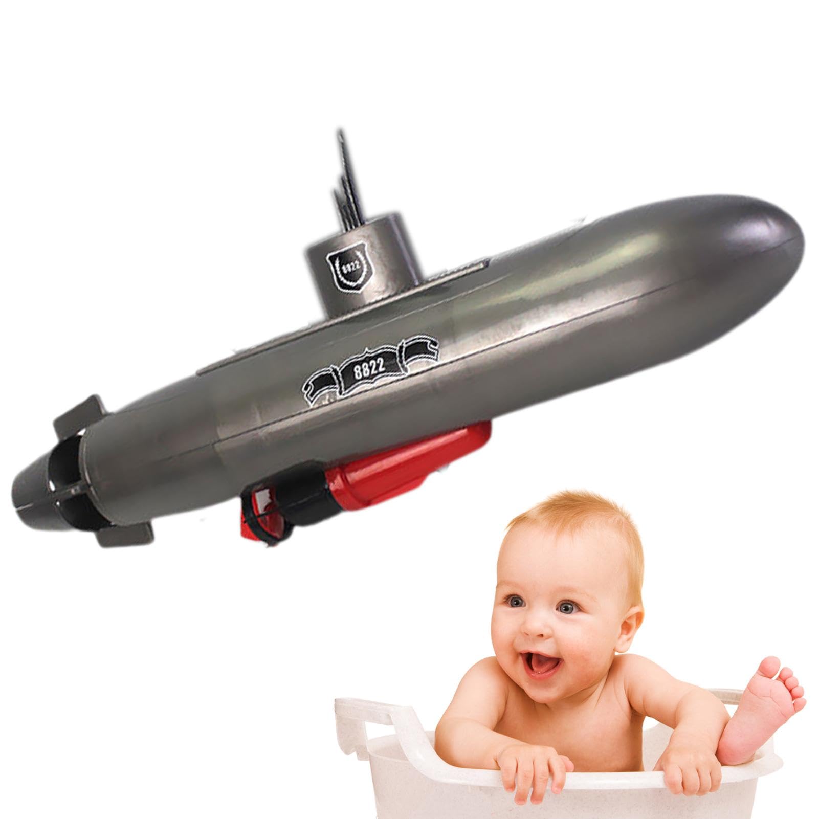 Electric Submarine Toy for Kids - Waterproof Floating Bath & Pool Toy, Fun Swimming Bathtub Water Play for Toddlers | Perfect for Bath Time, Pool Parties & Indoor Water Play