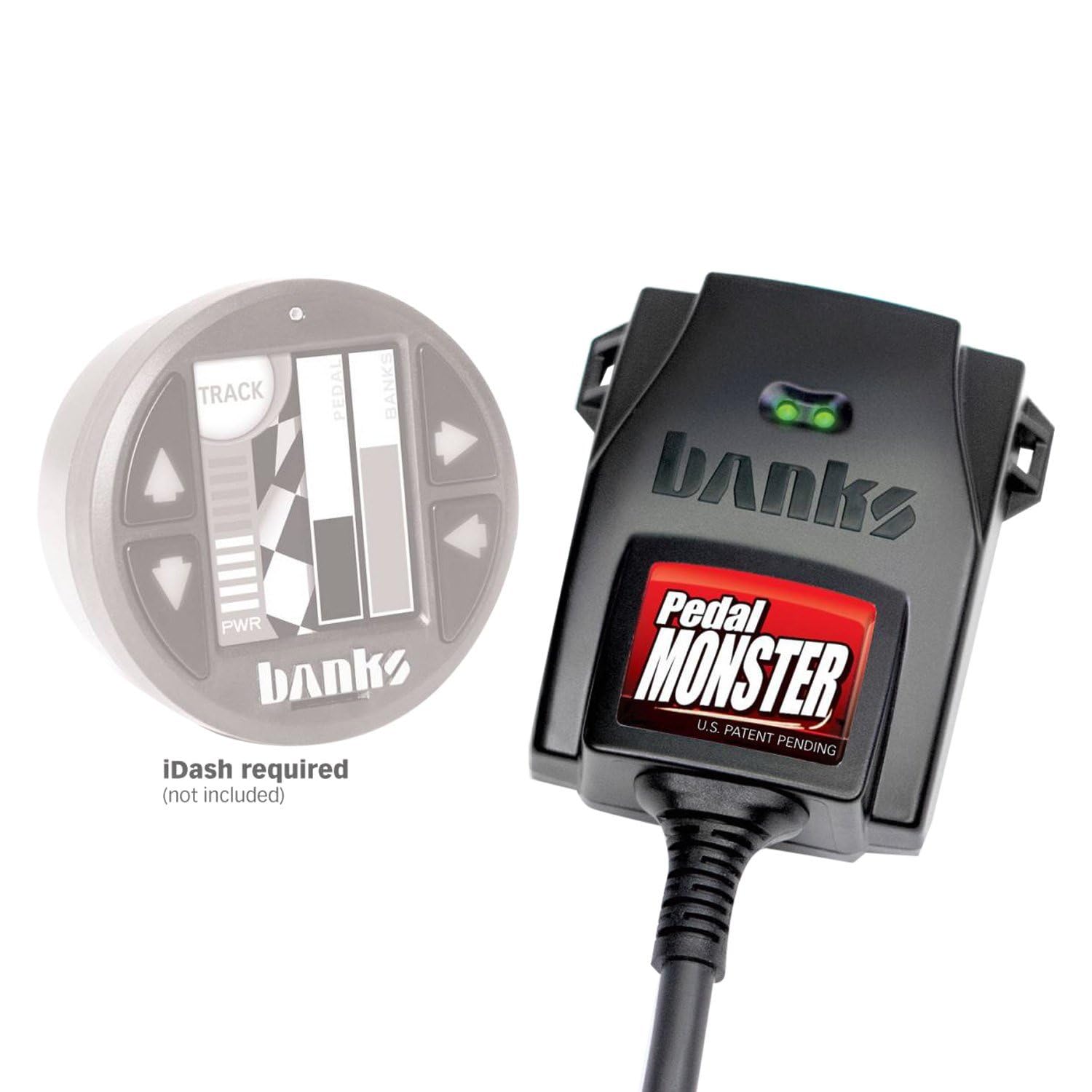 Banks Power 64321 Pedal Monster Kit Aptiv GT 150 6-Way Standalone Throttle Booster for iDash 1.8 - Performance Upgrade for Trucks & SUVs, Off-Road & Towing Scenes