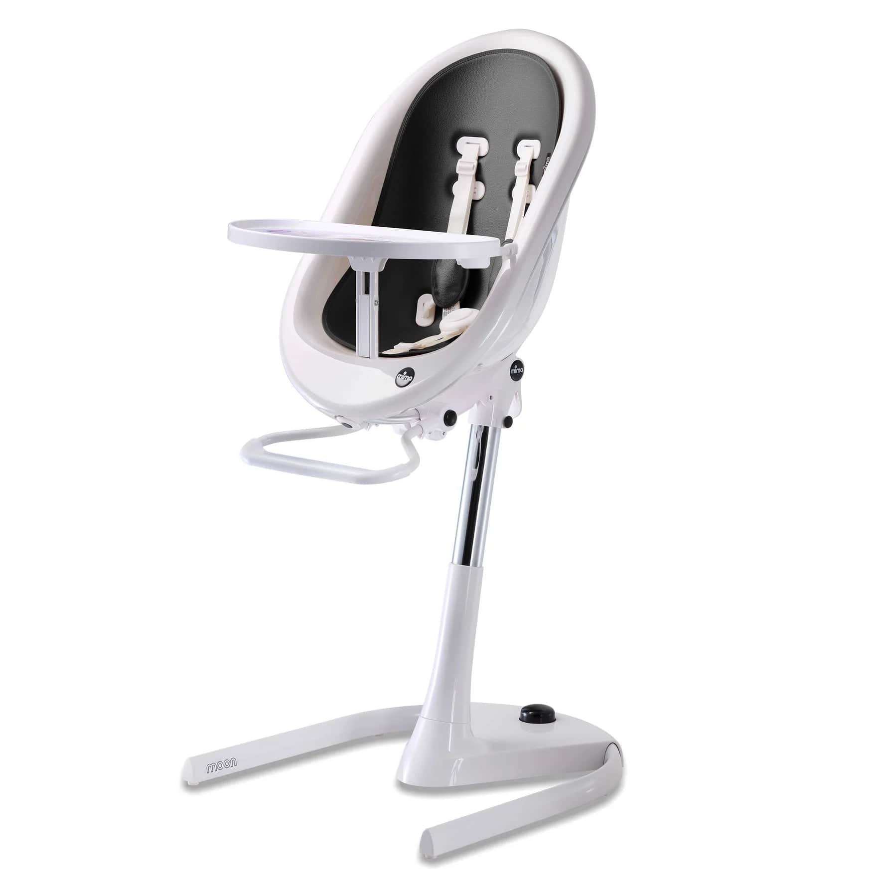 Mima Moon 2G High Chair for Babies & Toddlers - Modern Adjustable Baby Feeding Chair with Safety Harness - Perfect for Dining, Weaning & Playtime at Home