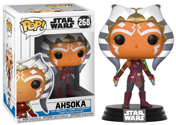 Ahsoka Tano Clone Wars Action Figure 268 - Collectible Star Wars Toy for Fans & Display - Perfect for Gifts, Cosplay & Home Decor