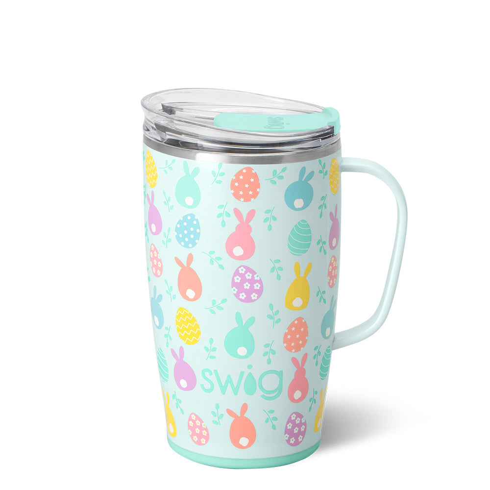 18oz Insulated Travel Mug for Coffee & Tea - Leak Proof Stainless Steel Tumbler with Lid - Perfect for Commuting, Camping & Outdoor Adventures