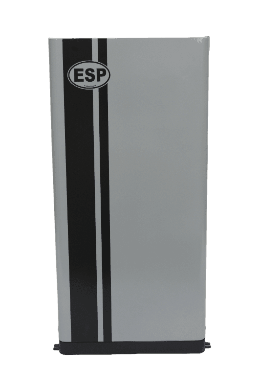 EndurEnergy 2 Slot Enclosed Battery Rack - Secure Storage for AA/AAA Batteries - Perfect for Home, Office, and Emergency Kits