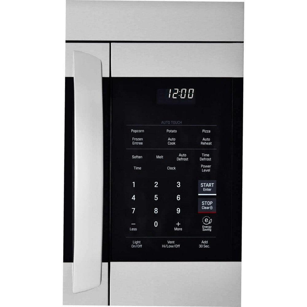 LG LMV1764ST 1.7 Cu. Ft. Stainless Steel Over-the-Range Microwave Oven with EasyClean | 30 Inch Built-in Microwave for Kitchen | Perfect for Small Spaces & Apartment Cooking