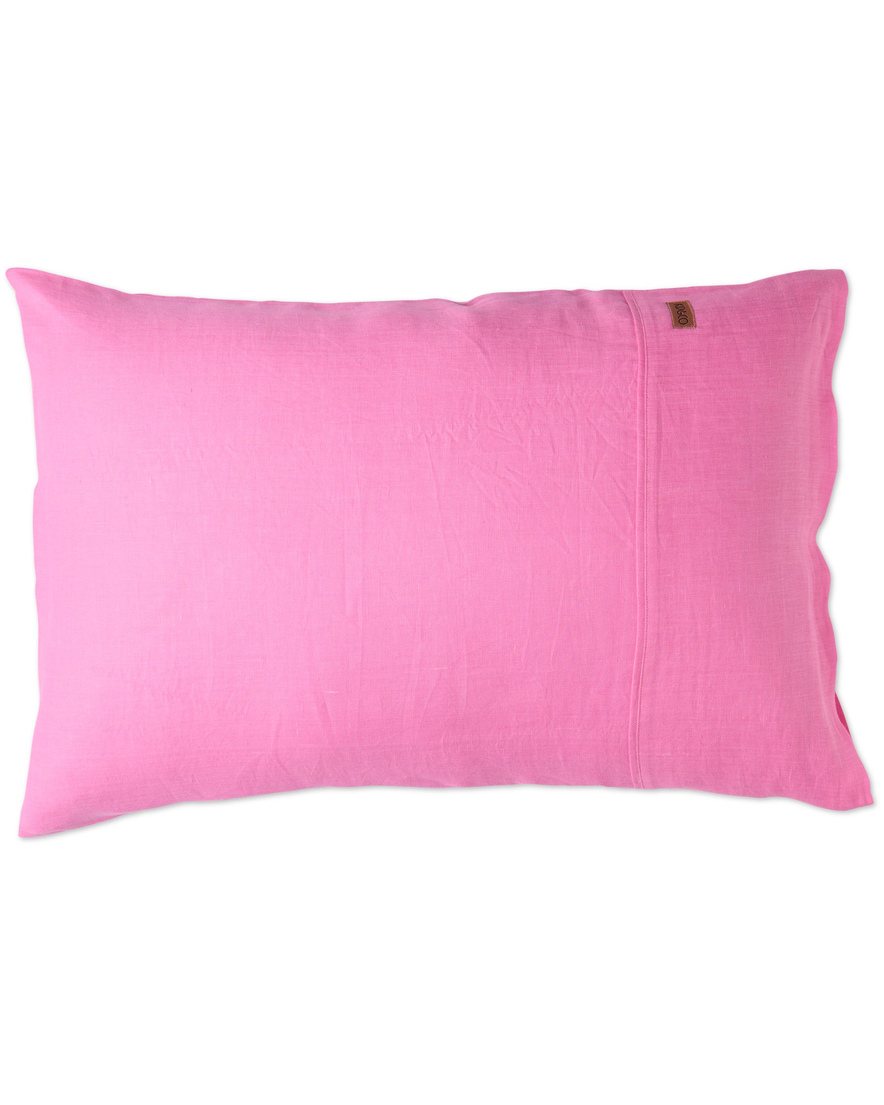 Premium Aurora Pink Linen Pillowcases - Soft & Breathable 100% Flax Linen Bedding Set (Standard/Queen/King) for Comfortable Sleep & Home Decor