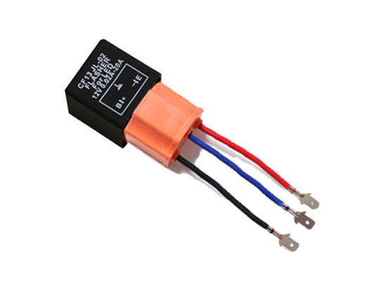 3 Pin CF13 & CF14 LED Flasher Relay - Fix Hyper Blinking for Turn Signal Lights | Compatible with Cars, Trucks, Motorcycles | Easy Installation for LED Conversion