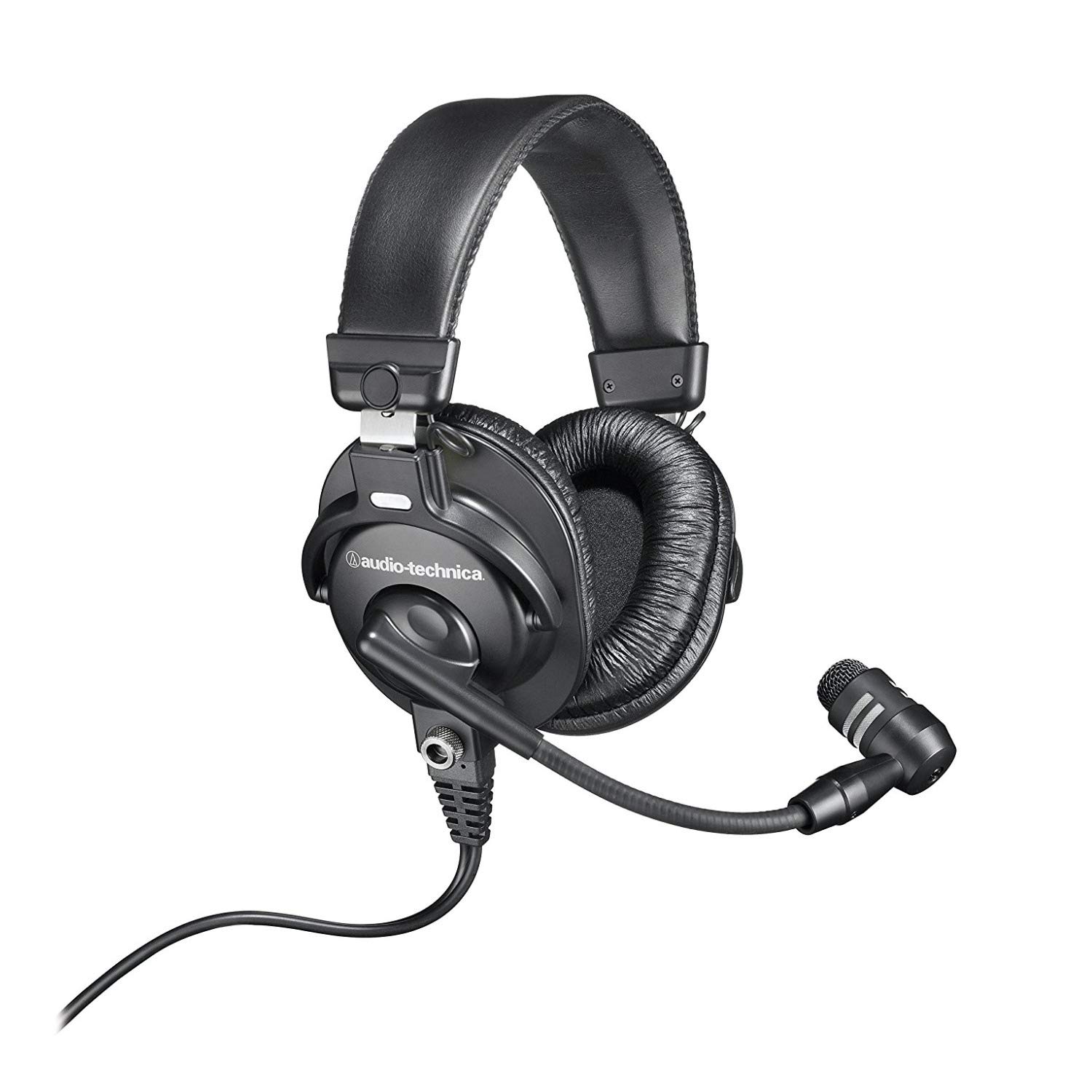 Audio-Technica BPHS1 Professional Broadcast Stereo Headset with Dynamic Boom Microphone & Knox Gear Hard Shell Protective Case - Ideal for Podcasting, Gaming, and Studio Recording (2-Piece Bundle)