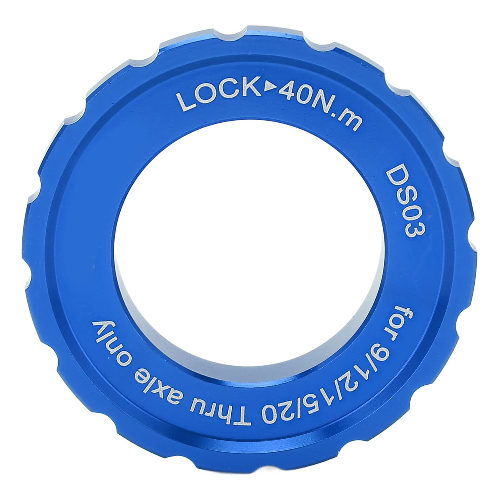 Premium Bike Centerlock Lockring - Durable Wheelset Hub Barrel Shaft Disc Rotor Lock Ring for MTB & Road Bikes | Perfect for Mountain Biking & Cycling Maintenance