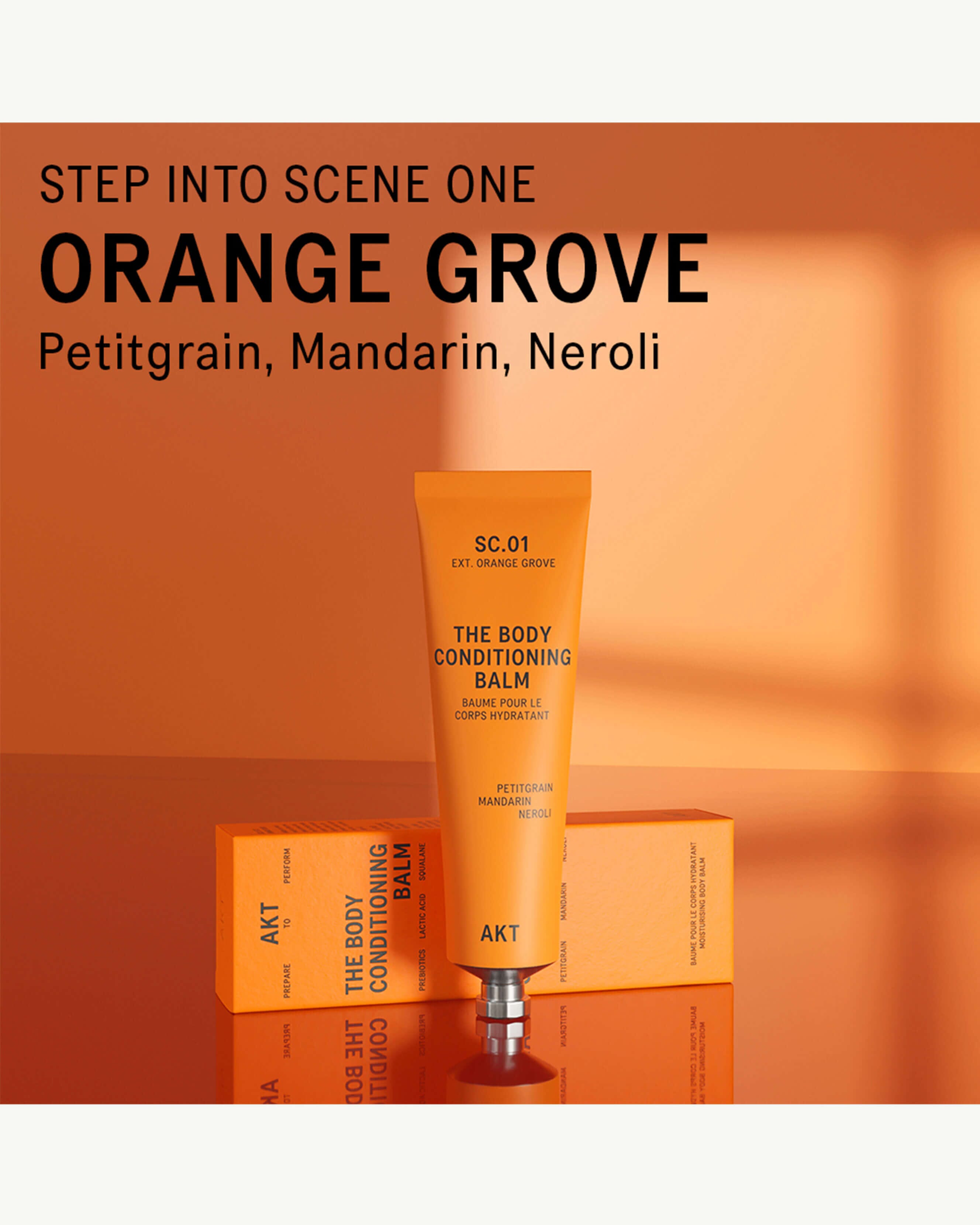 SC.01 Orange Grove Body Conditioning Balm - Moisturizing & Nourishing Skin Care for Dry Skin - Perfect for Daily Use & Spa Treatments
