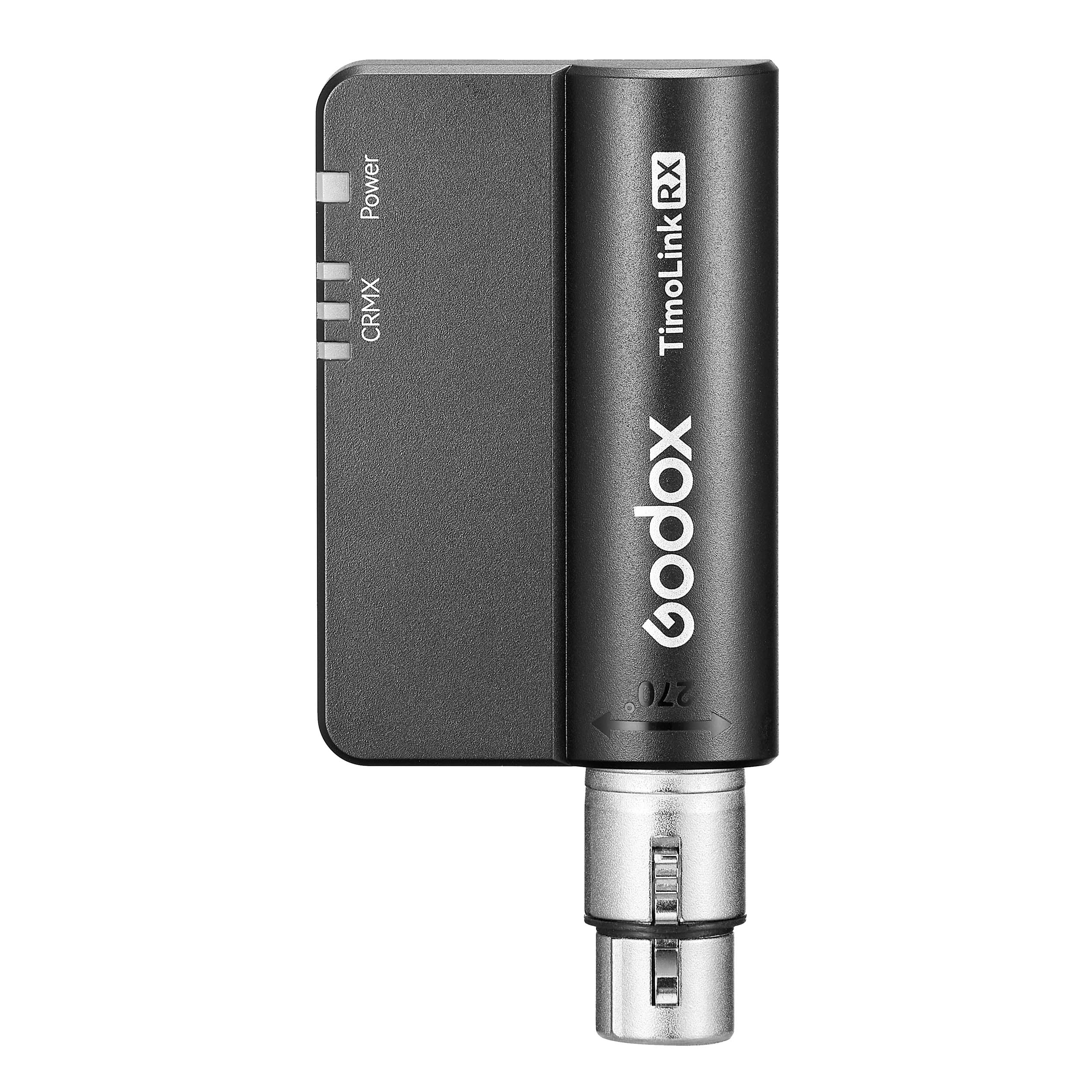 TimoLink RX Wireless DMX Transmitter and Receiver Kit - Professional Lighting Control System for Stage Shows, DJ Events & Theater Productions