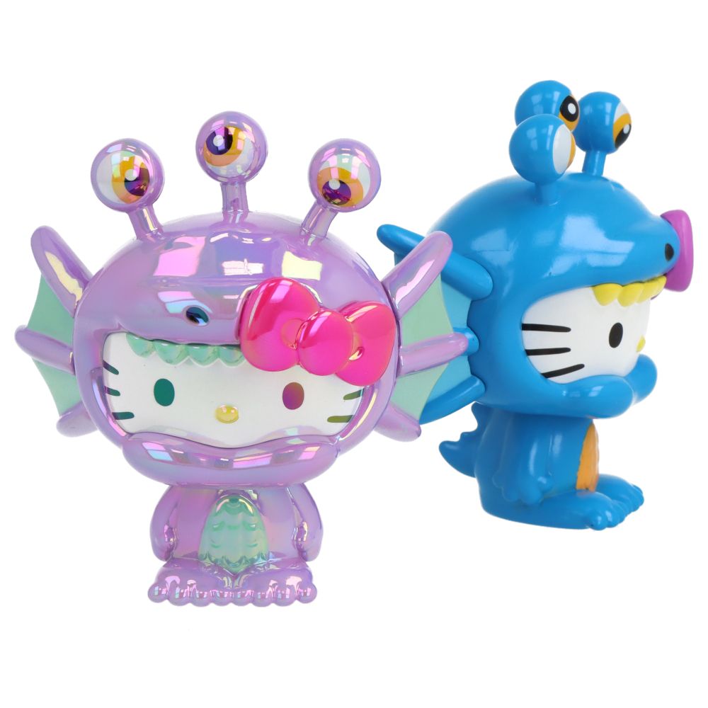 Hello Kitty Kaiju Mini Series Collectible Figures - Cute Kawaii Monster Toys for Kids & Anime Fans - Perfect for Display, Gifts & Pop Culture Collections