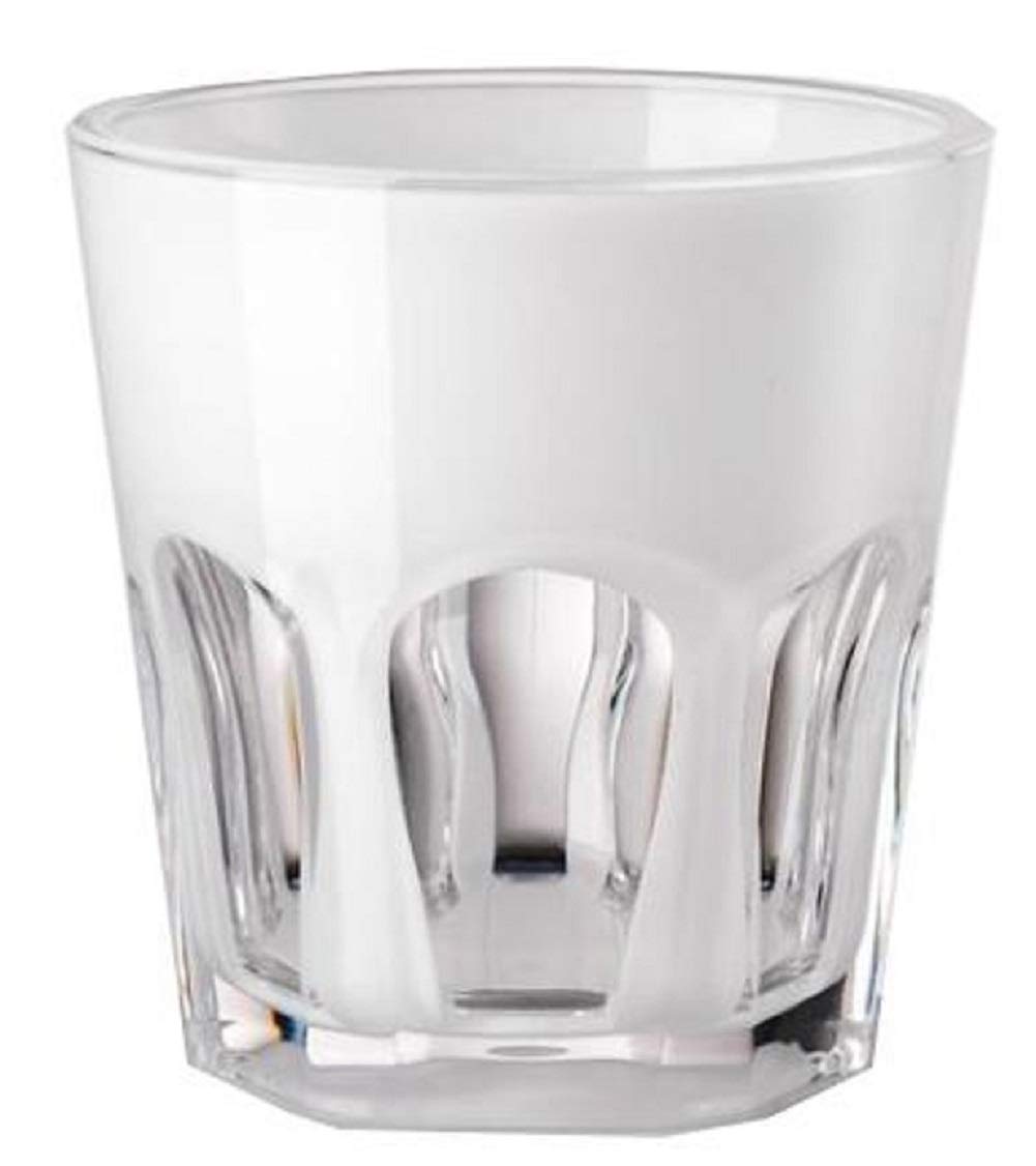 Premium Mario Luca Giusti Gulli White Tumbler Set - 6-Piece Elegant Glassware for Wine, Cocktails & Home Decor - Perfect for Dinner Parties, Gifts & Stylish Entertaining