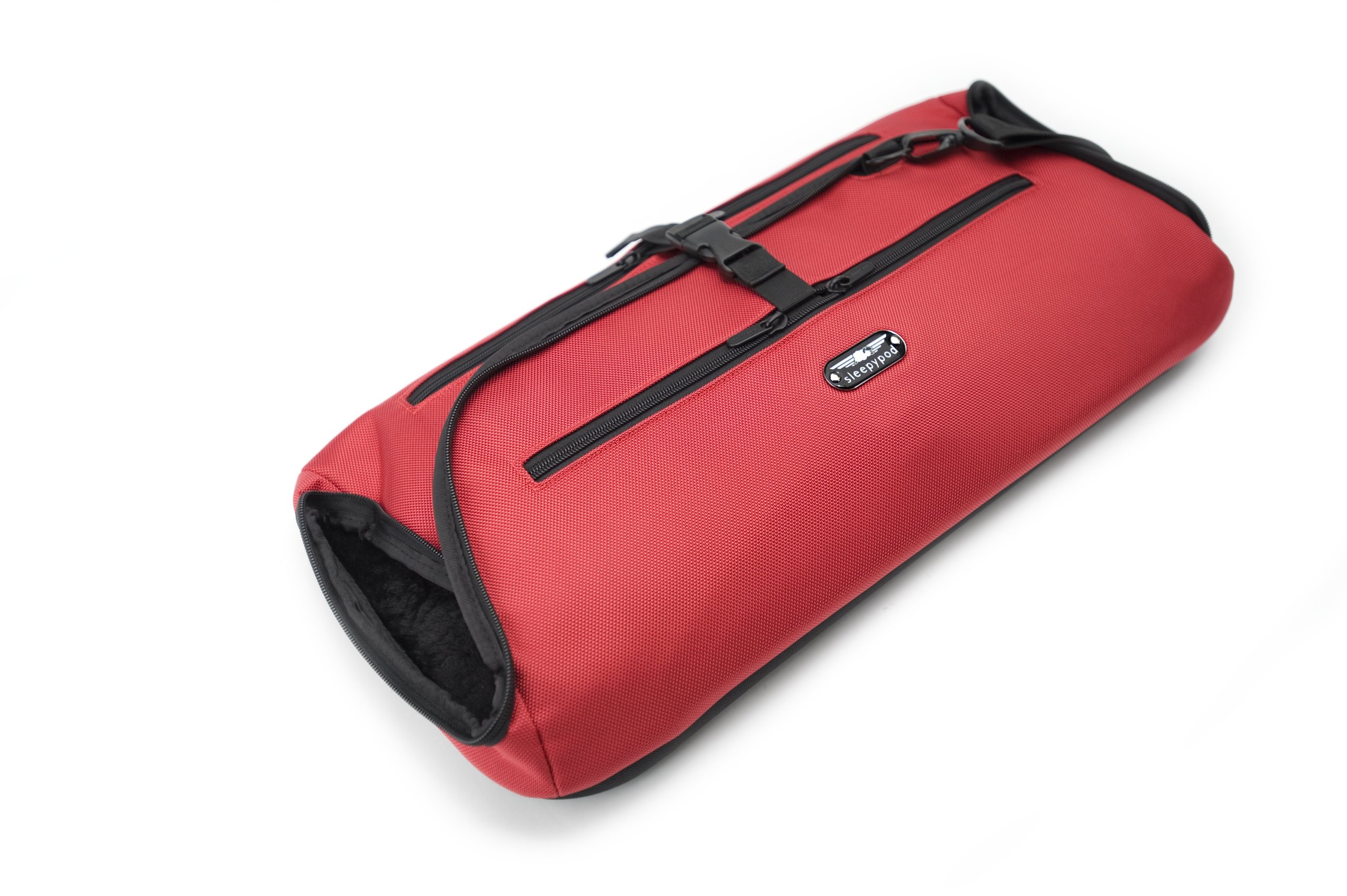 Sleepypod Air In-Cabin Approved Pet Carrier for Dogs & Cats - Lightweight & Durable Strawberry Red Travel Carrier for Airplane, Car & Outdoor Adventures