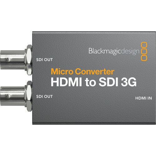 Blackmagic Design Micro Converter HDMI to SDI 3G (20 Pack, No PSU) - Professional Video Conversion for Live Streaming, Broadcast & Studio Production