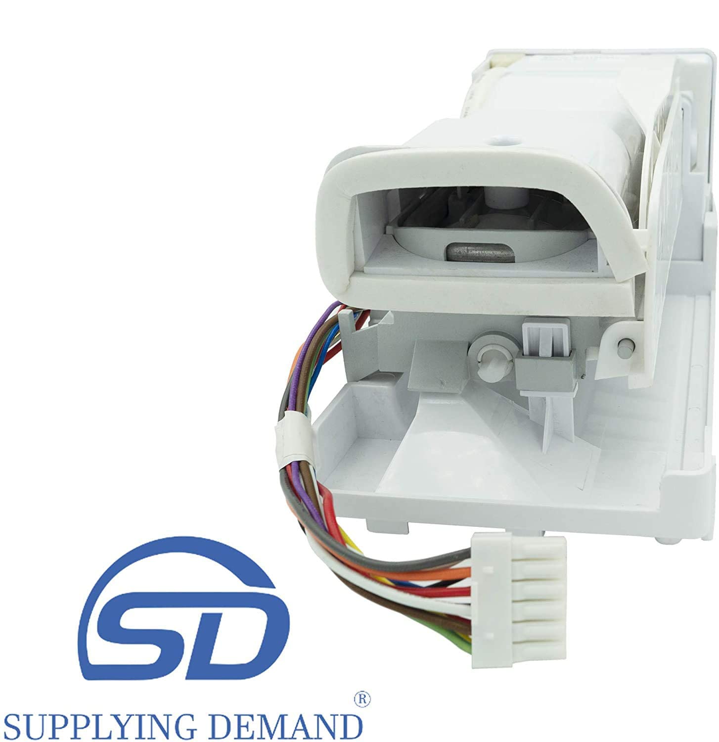 DA97-07592A Refrigerator Ice Maker Assembly Replacement - Compatible with Samsung Refrigerator Models - Easy DIY Installation for Home Kitchen Appliances