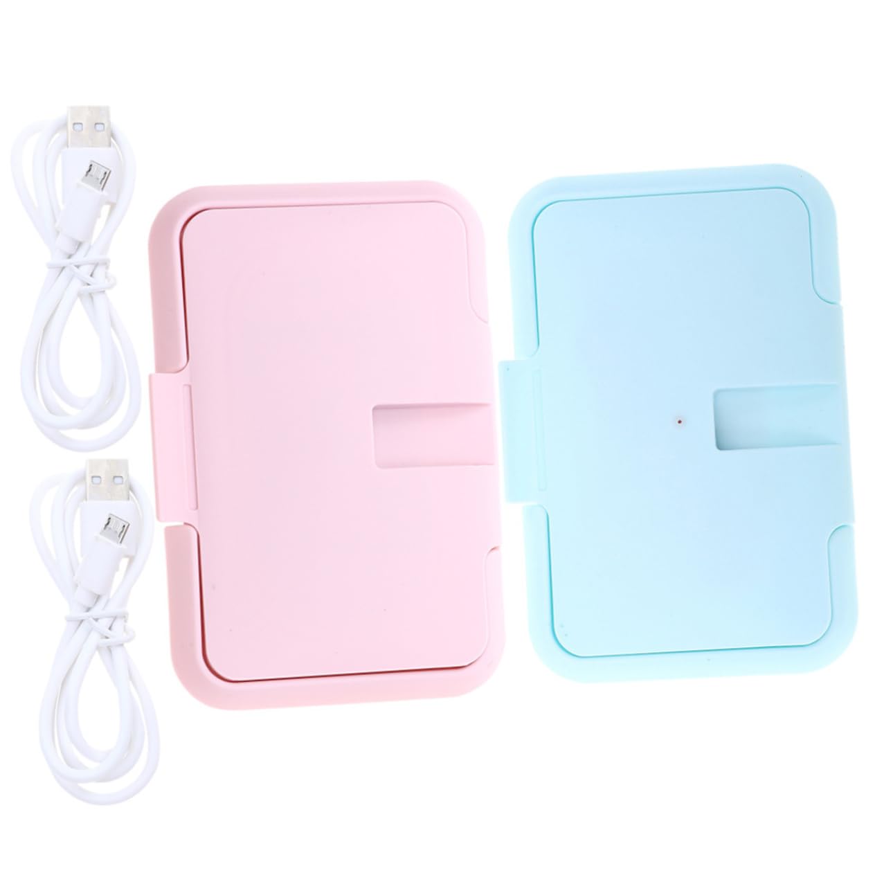 Totority 4-Pack Electric Wet Wipes Warmer & Dispenser - Heated Baby Wipes for Diaper Changes, Facial Cleansing & Makeup Removal - Perfect for Nursery, Bathroom & Travel