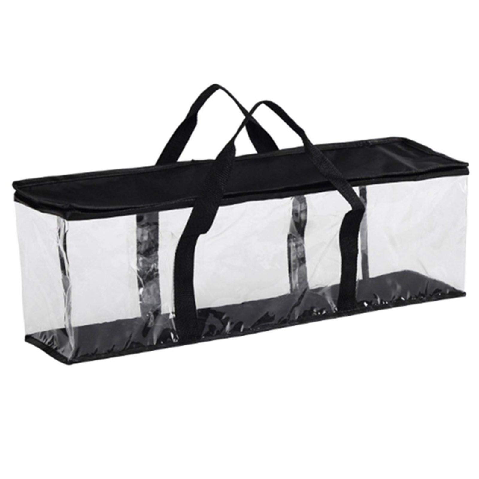 Underbed Storage Bags - Waterproof Fabric Organizers for Bedroom, No Closet Solutions | Space-Saving PVC Storage for Clothes, Blankets & Seasonal Items | Perfect for Small Apartments & Dorm Rooms
