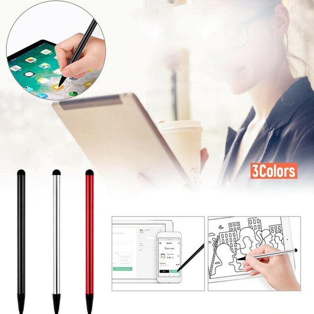Universal Active Stylus Pen - Fine Point Capacitive Touch Screen Pencil for iPad, iPhone, Samsung, Huawei, Xiaomi Tablets - Perfect for Drawing, Note-Taking & Digital Art