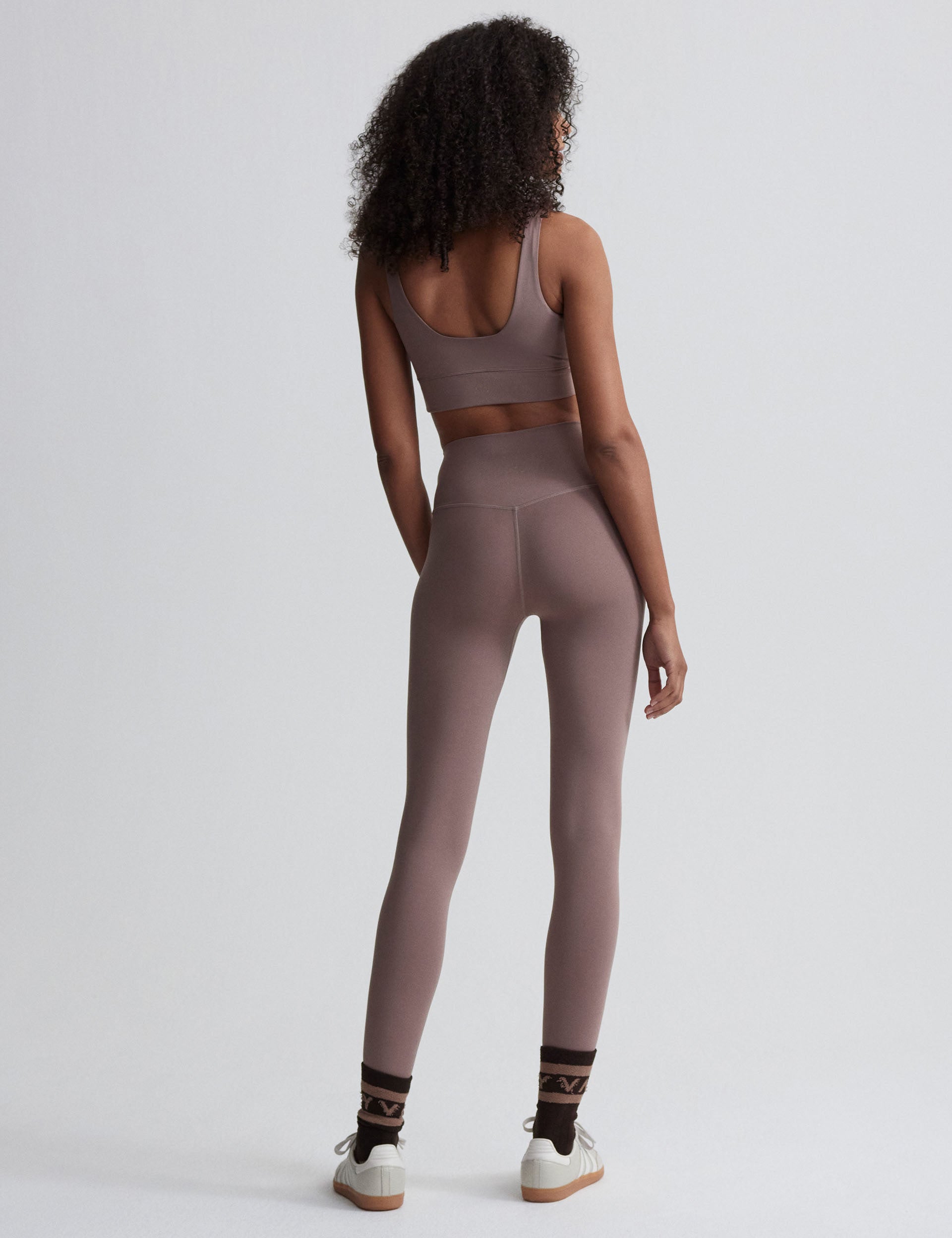 FreeSoft Cori Bra - Deep Taupe Comfort Wireless Bralette for Women - Perfect for Yoga, Lounge & Everyday Wear