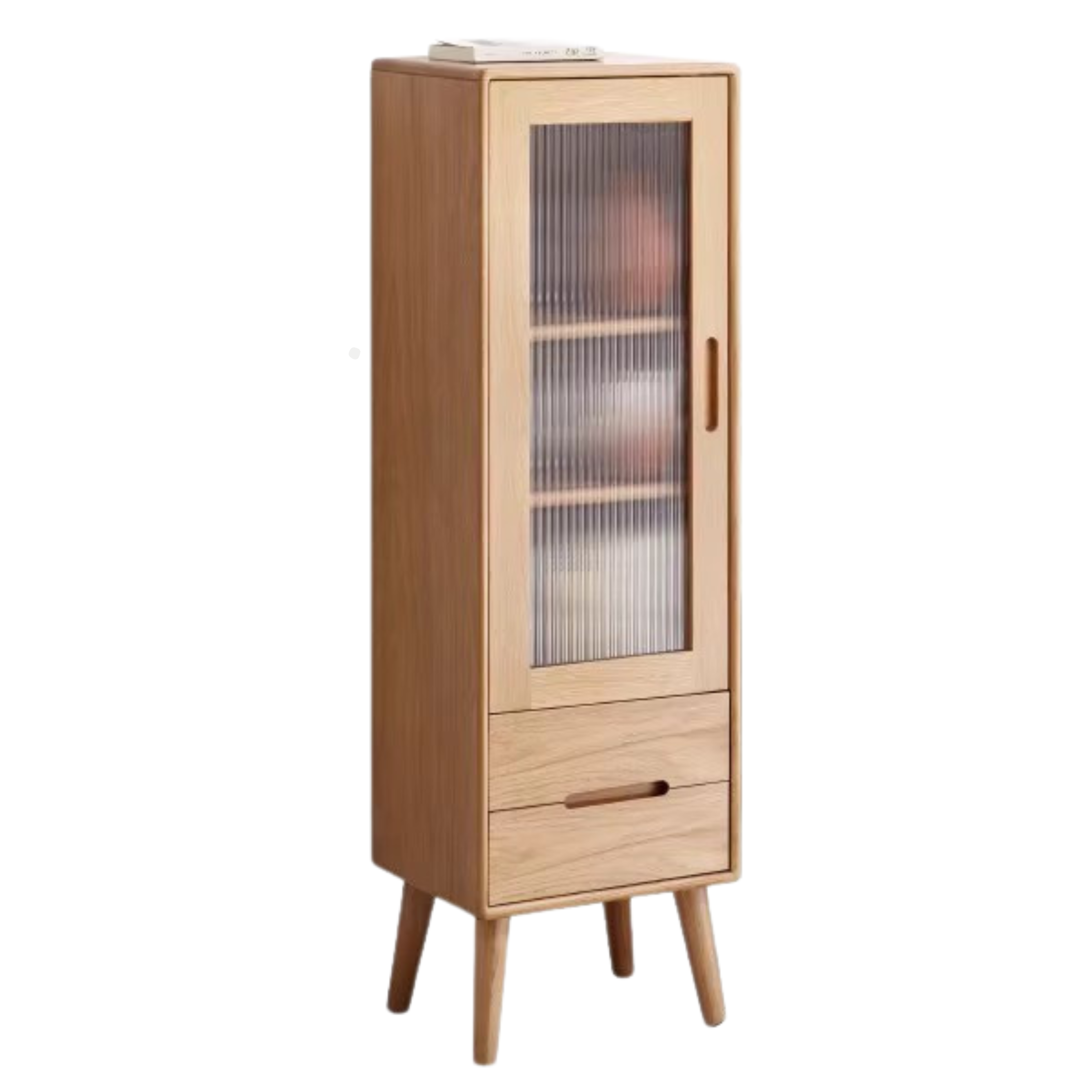 14.9х12.5х47.2 inch / 38х32х120сm / Natural wood color / TV high side cabinet