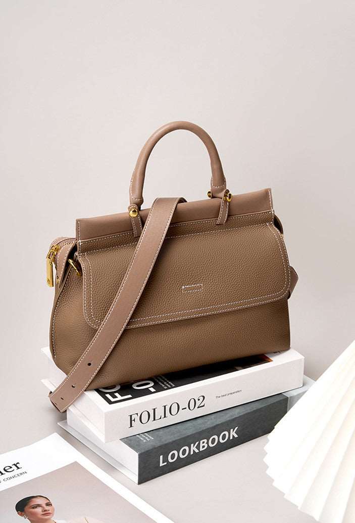 Luxury Designer Leather Handbags for Women - Fashionable Crossbody & Shoulder Bags - Perfect for Work, Travel & Everyday Use