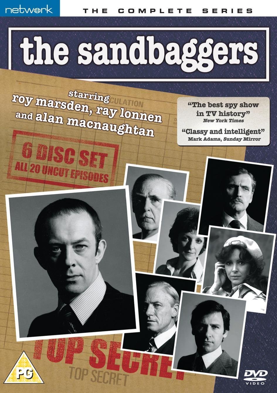 The Sandbaggers: Complete Series DVD – British Spy Thriller TV Show for Action & Drama Lovers | Perfect for Home Entertainment & Gift Giving