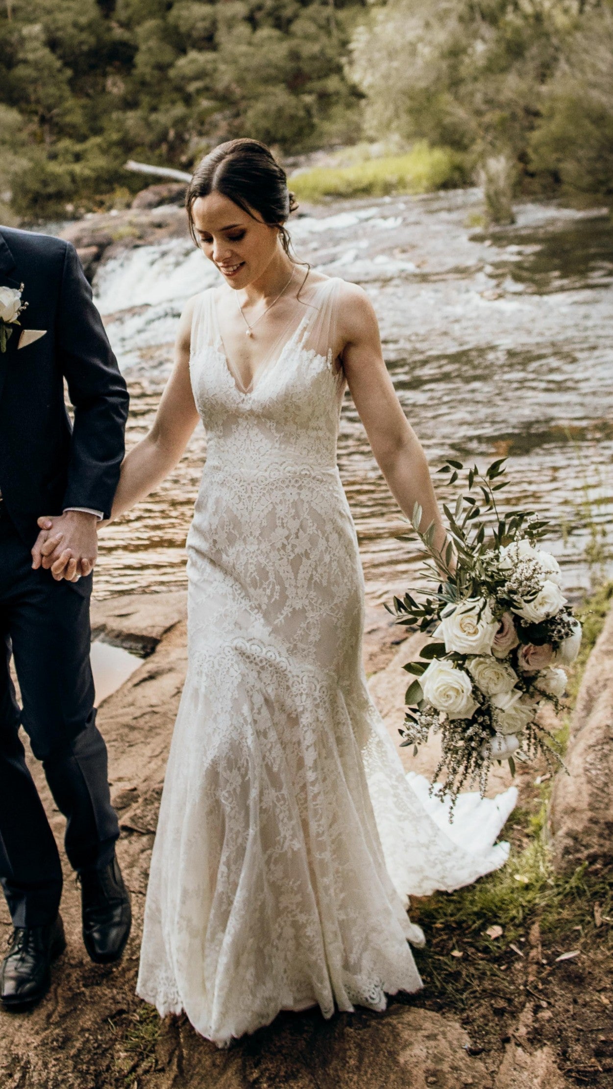 Wtoo Cecily Wedding Gown - Elegant Lace Bridal Dress for Bride, Perfect for Church Ceremony & Formal Events